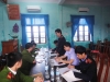 VKSND huyện Quảng Ninh tiến hành kiểm sát trực tiếp công tác giải quyết tin báo, tố giác tội phạm và kiến nghị khởi tố năm 2014 tại Cơ quan Cảnh sát điều tra Công an huyện Quảng Ninh