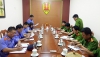 Viện kiểm sát nhân dân tỉnh Quảng Bình (P8) trực tiếp kiểm sát việc tuân theo pháp luật tại Trại Tạm giam Công an tỉnh Quảng Bình 06 tháng đầu năm 2020.