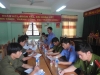 Viện kiểm sát nhân dân huyện Quảng Ninh tăng cường kiểm sát trực tiếp công tác thi hành án treo và cải tạo không giam giữ tại UBND các xã