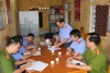 VKSND huyện Quảng Trạch kiểm sát trực tiếp Nhà tạm giữ và công tác Thi hành án hình sự tại Công an huyện Quảng Trạch