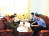VKSND huyện Minh hóa trực tiếp kiểm sát công tác Thi hành án hình sự tại UBND xã