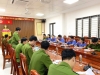 Liên ngành Công an - Viện kiểm sát thị xã Ba Đồn tổ chức họp bàn giải quyết án hình sự.