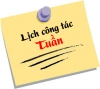 Lịch công tác tuần 23 (05/5/2025 - 11/5/2025)