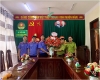 Viện trưởng Viện kiểm sát nhân dân huyện Quảng Ninh cùng lãnh đạo Viện, cán bộ viện kiểm sát đã đến thăm và chúc mừng Hạt Kiểm lâm huyện Quảng Ninh.