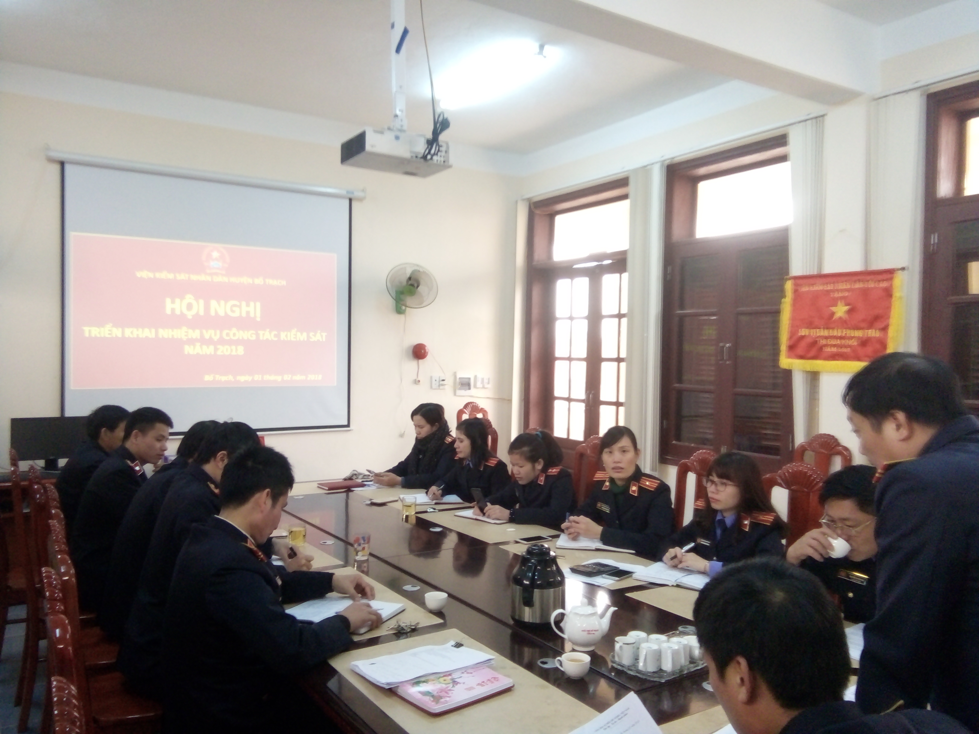 Viện kiểm sát nhân dân huyện Bố trạch triển khai công tác năm 2018